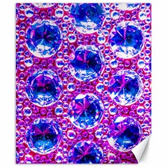 Cut Glass Beads Canvas 8  X 10  by essentialimage