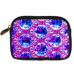 Cut Glass Beads Digital Camera Leather Case by essentialimage