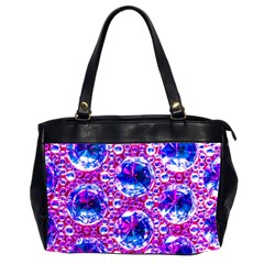 Cut Glass Beads Oversize Office Handbag (2 Sides) by essentialimage