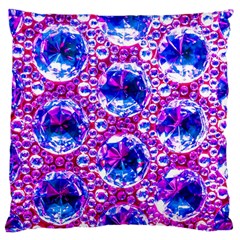 Cut Glass Beads Large Cushion Case (two Sides) by essentialimage