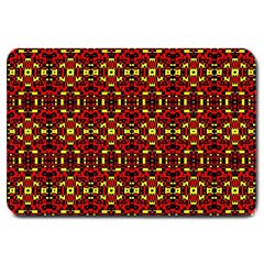 Rby 61 Large Doormat  by ArtworkByPatrick