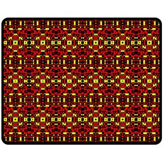 Rby 61 Double Sided Fleece Blanket (medium)  by ArtworkByPatrick