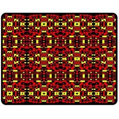 Rby 62 Double Sided Fleece Blanket (medium)  by ArtworkByPatrick