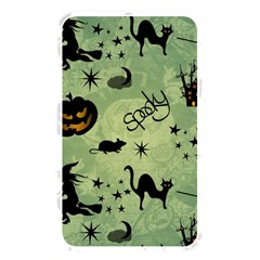 Funny Halloween Pattern With Witch, Cat And Pumpkin Memory Card Reader (rectangular) by FantasyWorld7