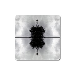 Cloud Island With A Horizon So Clear Square Magnet by pepitasart