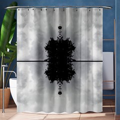 Cloud Island With A Horizon So Clear Shower Curtain 60  X 72  (medium)  by pepitasart