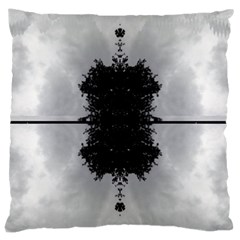 Cloud Island With A Horizon So Clear Large Cushion Case (two Sides) by pepitasart