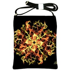 Ablaze Shoulder Sling Bag by litana