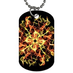 Ablaze Dog Tag (two Sides) by litana