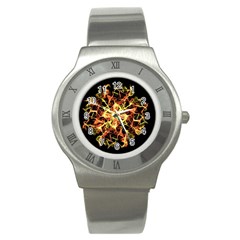 Ablaze Stainless Steel Watch by litana