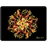 Ablaze Fleece Blanket (Large)  80 x60  Blanket Front