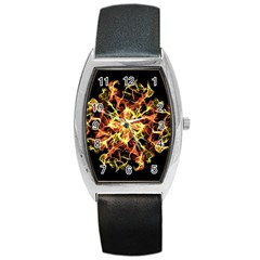 Ablaze Barrel Style Metal Watch by litana