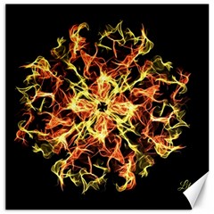 Ablaze Canvas 12  X 12  by litana