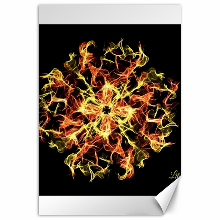 Ablaze Canvas 20  x 30 