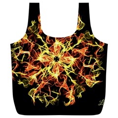 Ablaze Full Print Recycle Bag (xl) by litana