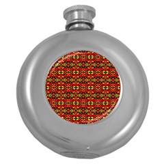 Rby 63 Round Hip Flask (5 Oz) by ArtworkByPatrick