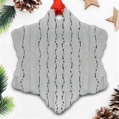 Clouds And More Clouds Snowflake Ornament (two Sides) by pepitasart