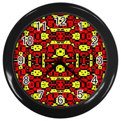 Rby 64 Wall Clock (black) by ArtworkByPatrick