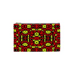 Rby 64 Cosmetic Bag (small) by ArtworkByPatrick