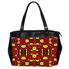 Rby 64 Oversize Office Handbag (2 Sides) by ArtworkByPatrick