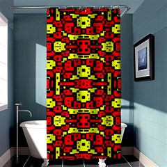 Rby 64 Shower Curtain 36  X 72  (stall)  by ArtworkByPatrick