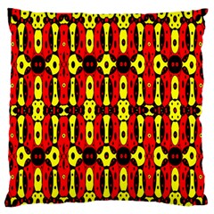 Rby 65 Large Flano Cushion Case (two Sides) by ArtworkByPatrick