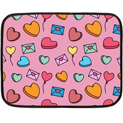 Candy Pattern Double Sided Fleece Blanket (mini)  by Sobalvarro