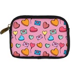 Candy Pattern Digital Camera Leather Case Front