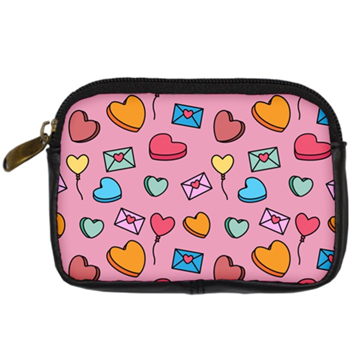 Candy Pattern Digital Camera Leather Case