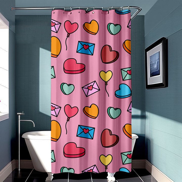 Candy Pattern Shower Curtain 36  x 72  (Stall) 