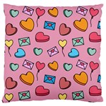 Candy Pattern Large Cushion Case (Two Sides) Front