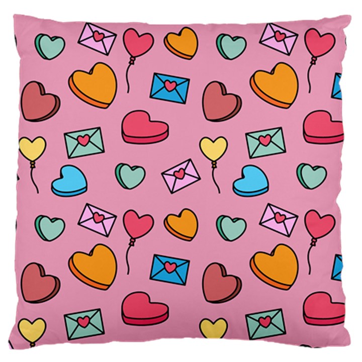 Candy Pattern Large Cushion Case (Two Sides)