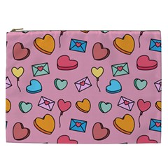 Candy Pattern Cosmetic Bag (xxl) by Sobalvarro