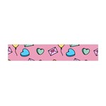 Candy Pattern Flano Scarf (Mini) Front