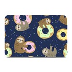 Cute Sloth With Sweet Doughnuts Plate Mats 18 x12  Plate Mat