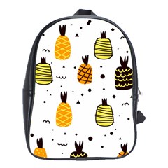 Pineapples School Bag (xl) by Sobalvarro