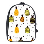 Pineapples School Bag (XL) Front