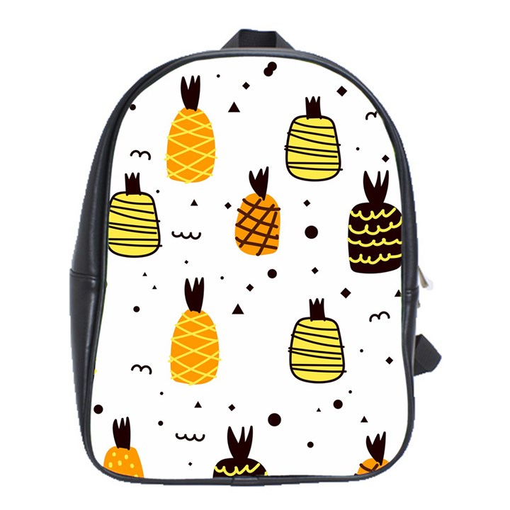 Pineapples School Bag (XL)