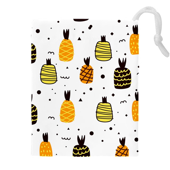 Pineapples Drawstring Pouch (4XL)