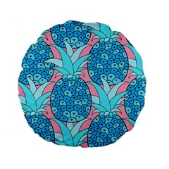 Pineapples Standard 15  Premium Round Cushions by Sobalvarro