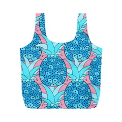 Pineapples Full Print Recycle Bag (m) by Sobalvarro