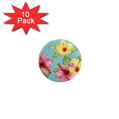 Hibiscus 1  Mini Magnet (10 Pack)  by Sobalvarro