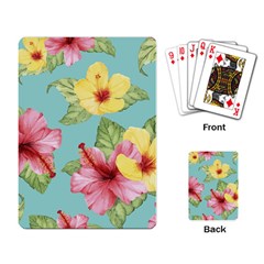 Hibiscus Playing Cards Single Design (rectangle) by Sobalvarro