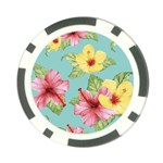 Hibiscus Poker Chip Card Guard (10 pack) Back