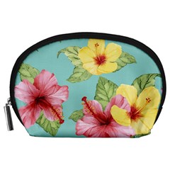 Hibiscus Accessory Pouch (large) by Sobalvarro