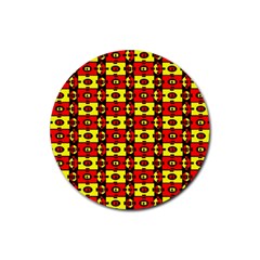 Rby 66 Rubber Coaster (round)  by ArtworkByPatrick