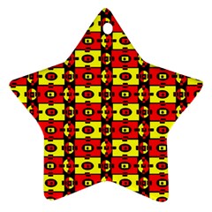 Rby 66 Star Ornament (two Sides) by ArtworkByPatrick