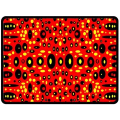 Rby 67 Fleece Blanket (large)  by ArtworkByPatrick