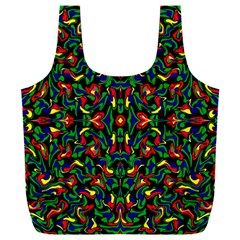 Abstract 45 Full Print Recycle Bag (xxl) by ArtworkByPatrick