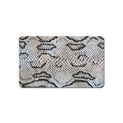 Snake Leather Magnet (name Card) by skindeep